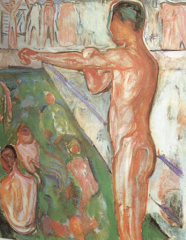 Edvard Munch Bather